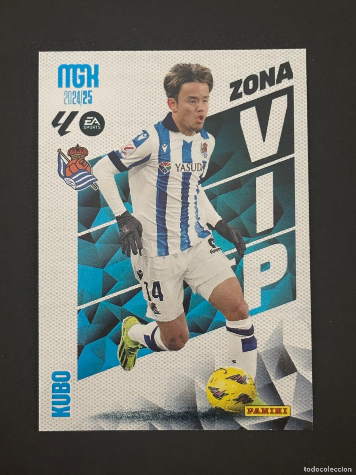 Cromos de f&uacute;tbol: 397 KUBO ZONA VIP REAL SOCIEDAD MEGACRACKS MGK 24-25 2024 2025 PANINI LIGA