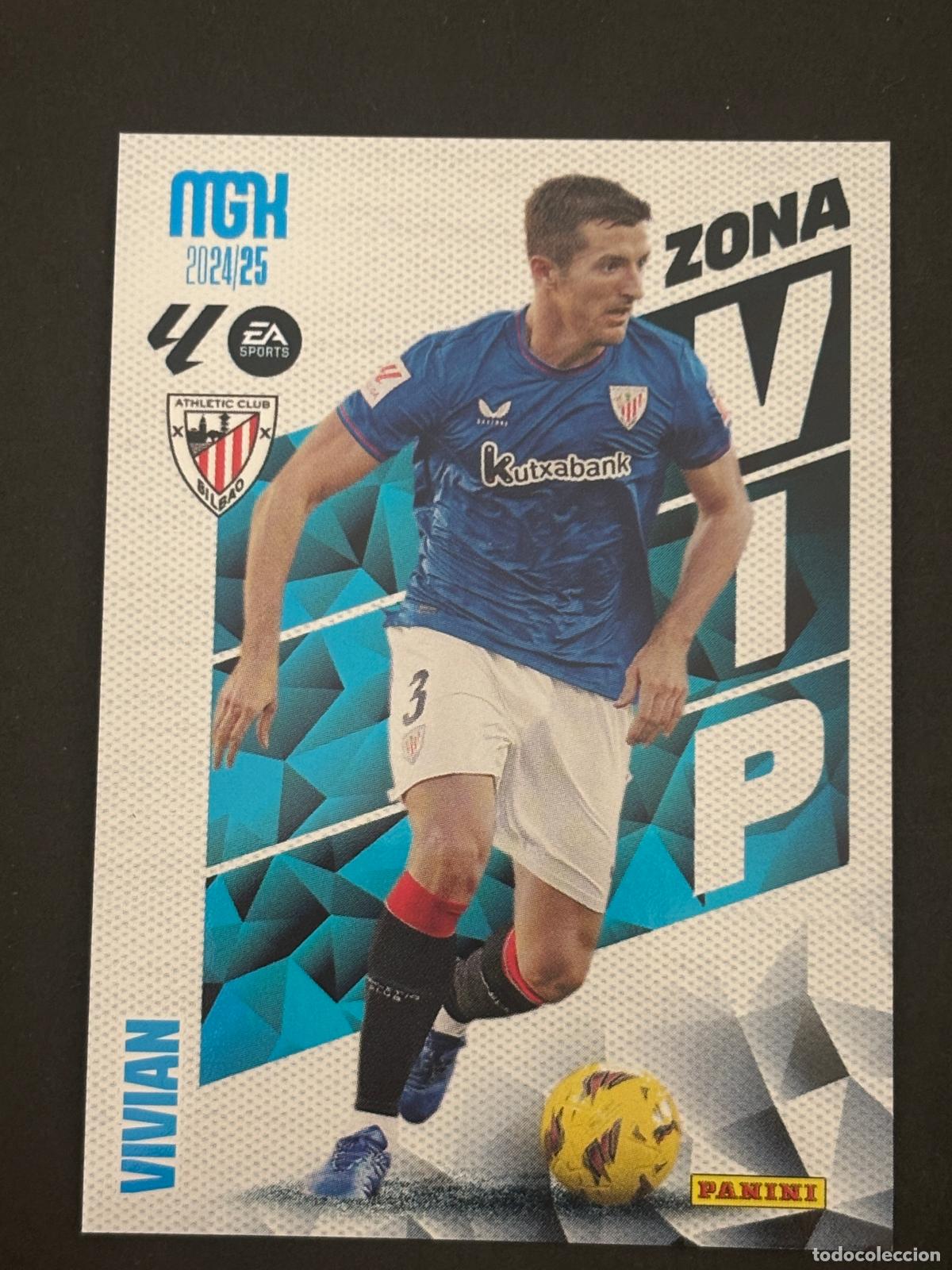 Cromos de f&uacute;tbol: 405 VIVIAN ZONA VIP BILBAO MEGACRACKS MGK 24-25 2024 2025 PANINI LIGA