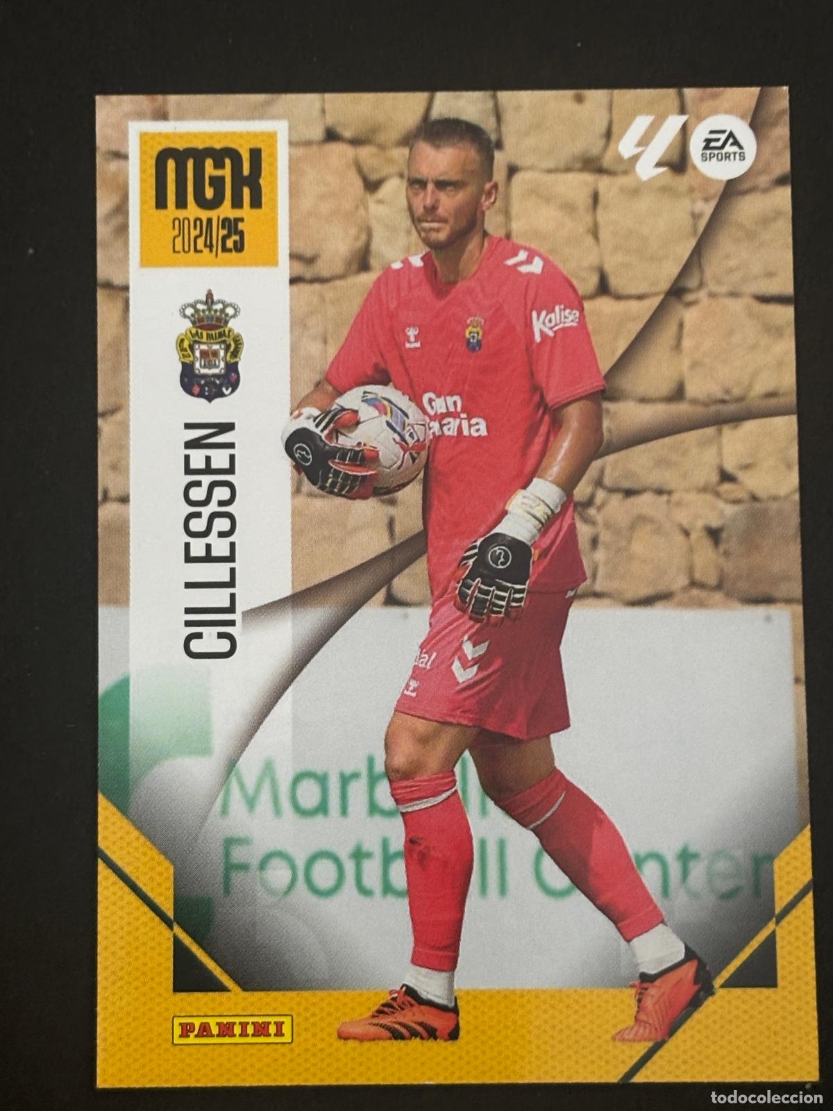 Cromos de f&uacute;tbol: 182 CILLESSEN LAS PALMAS 2&ordf; EDICI&Oacute;N MEGACRACKS MGK 24-25 2024 2025 PANINI LIGA