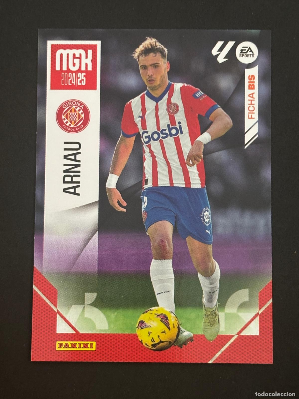 Cromos de f&uacute;tbol: 166 BIS ARNAU GIRONA 2&ordf; EDICI&Oacute;N MEGACRACKS MGK 24-25 2024 2025 PANINI LIGA