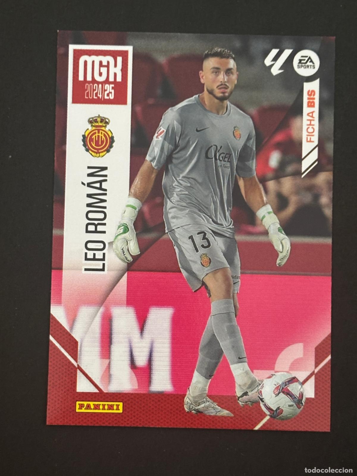 Cromos de f&uacute;tbol: 236 BIS LEO ROM&Aacute;N MALLORCA 2&ordf; EDICI&Oacute;N MEGACRACKS MGK 24-25 2024 2025 PANINI LIGA