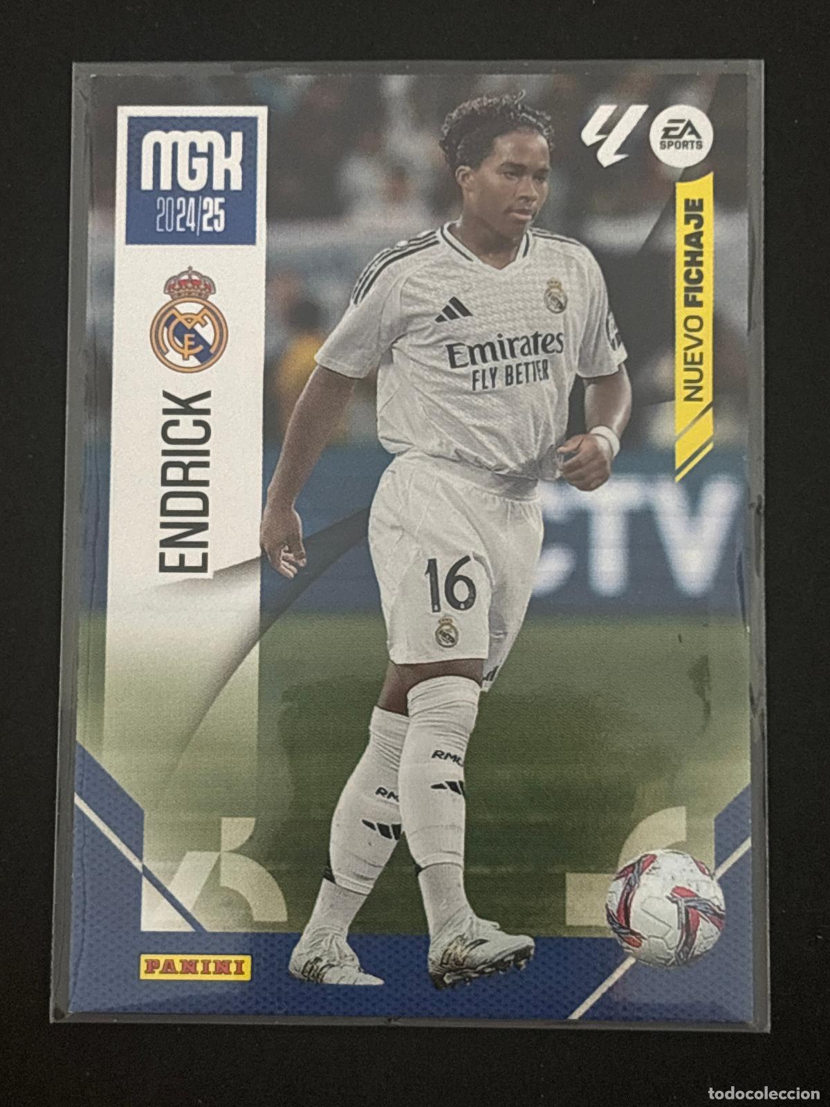 Cromos de f&uacute;tbol: 456 ENDRICH REAL MADRID NUEVOS FICHAJES 2&ordf; EDICI&Oacute;N MEGACRACKS MGK 24-25 2024 2025 PANINI
