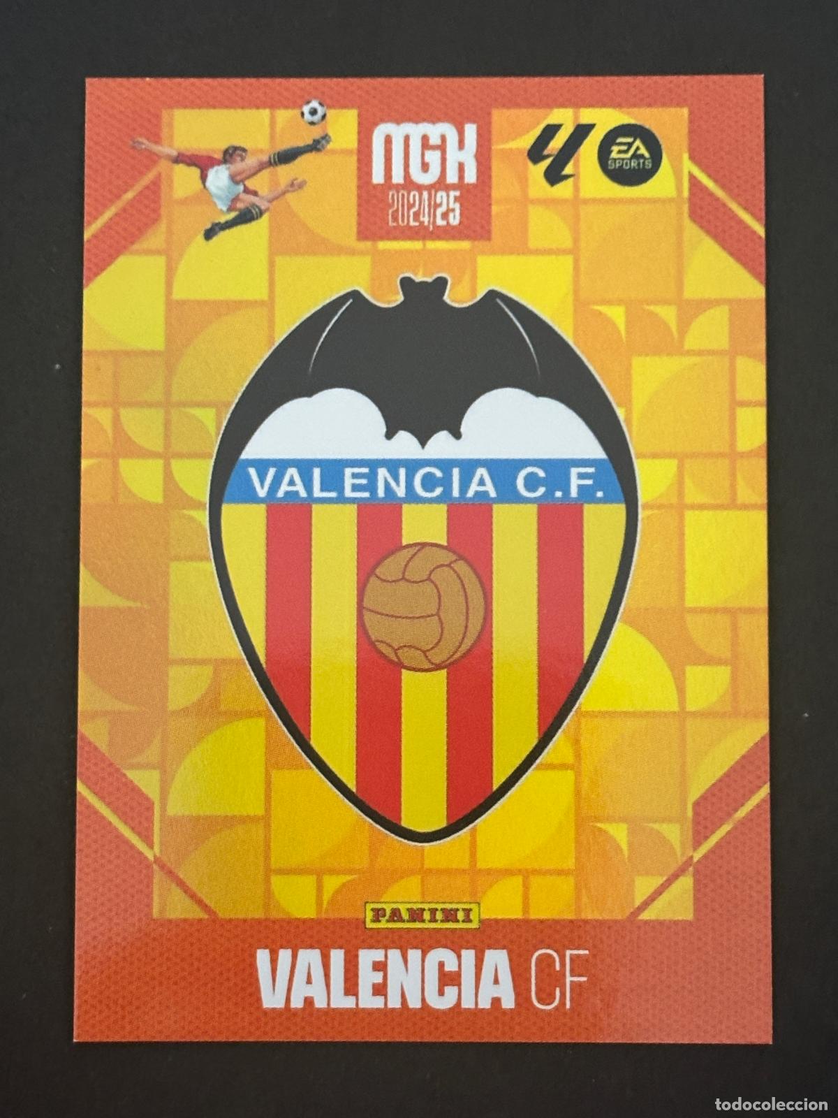 Figurine di Calcio: 325 ESCUDO VALENCIA MEGACRACKS MGK 24-25 2024 2025 PANINI LIGA