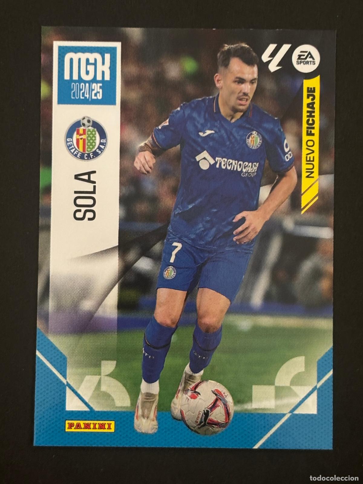Cartes &agrave; collectionner de Football: 445 SOLA GETAFE NUEVOS FICHAJES 2&ordf; EDICI&Oacute;N MEGACRACKS MGK 24-25 2024 2025 PANINI LIGA