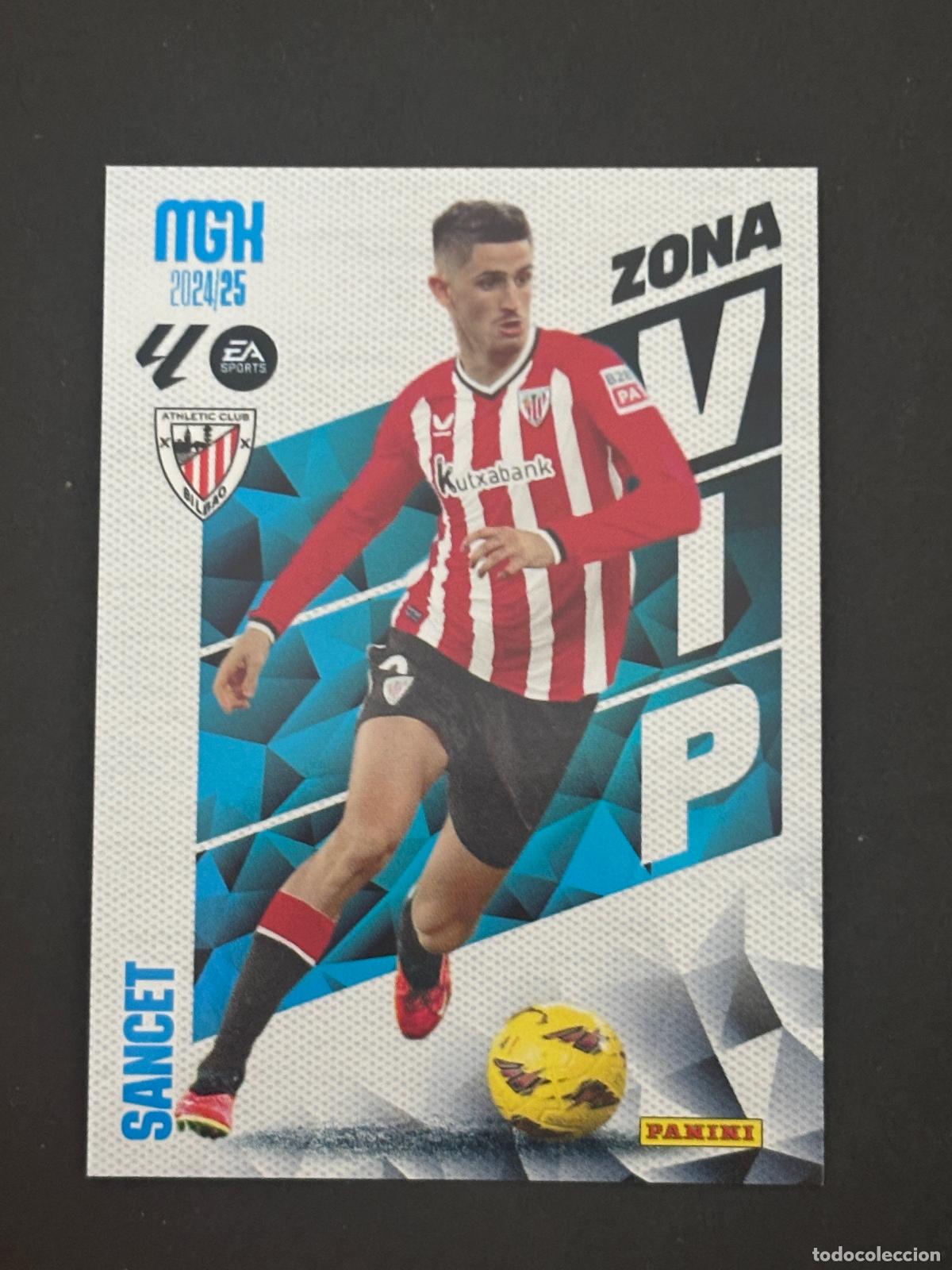 Cartes &agrave; collectionner de Football: 402 SANCET ZONA VIP BILBAO MEGACRACKS MGK 24-25 2024 2025 PANINI LIGA