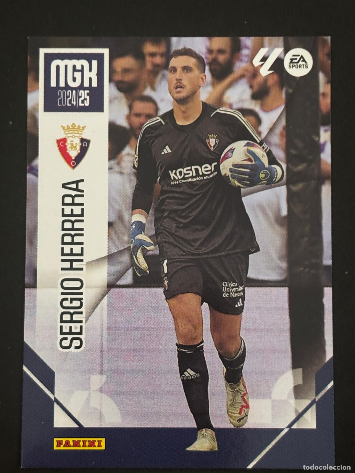 Cartes &agrave; collectionner de Football: 254 SERGIO HERRERA OSASUNA MEGACRACKS MGK 24-25 2024 2025 PANINI LIGA