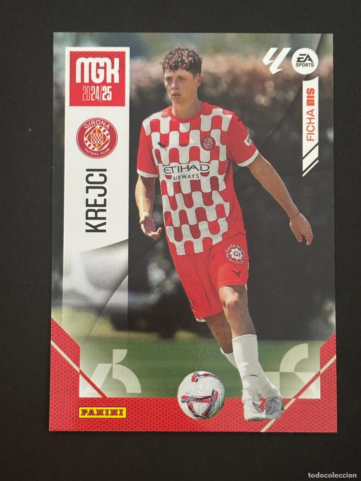 Cartes &agrave; collectionner de Football: 167 BIS KREJCI GIRONA 2&ordf; EDICI&Oacute;N MEGACRACKS MGK 24-25 2024 2025 PANINI LIGA
