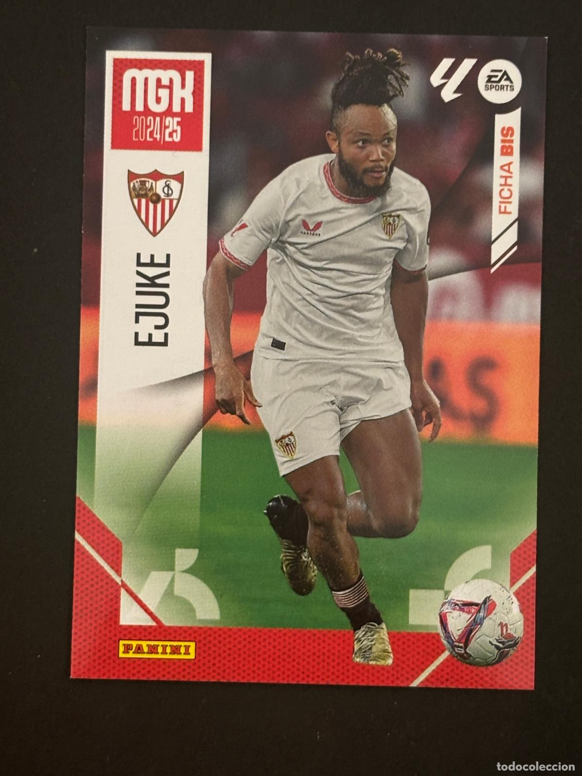 Cartes &agrave; collectionner de Football: 322 BIS EJUKE SEVILLA 2&ordf; EDICI&Oacute;N MEGACRACKS MGK 24-25 2024 2025 PANINI LIGA