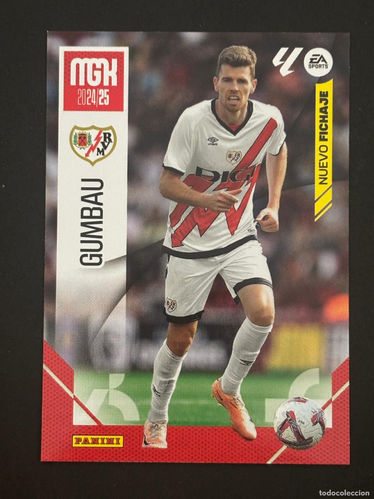Cromos de f&uacute;tbol: 456 GUMBAU RAYO VALLECANO NUEVOS FICHAJES 2&ordf; EDICI&Oacute;N MEGACRACKS MGK 24-25 2024 2025 PANINI