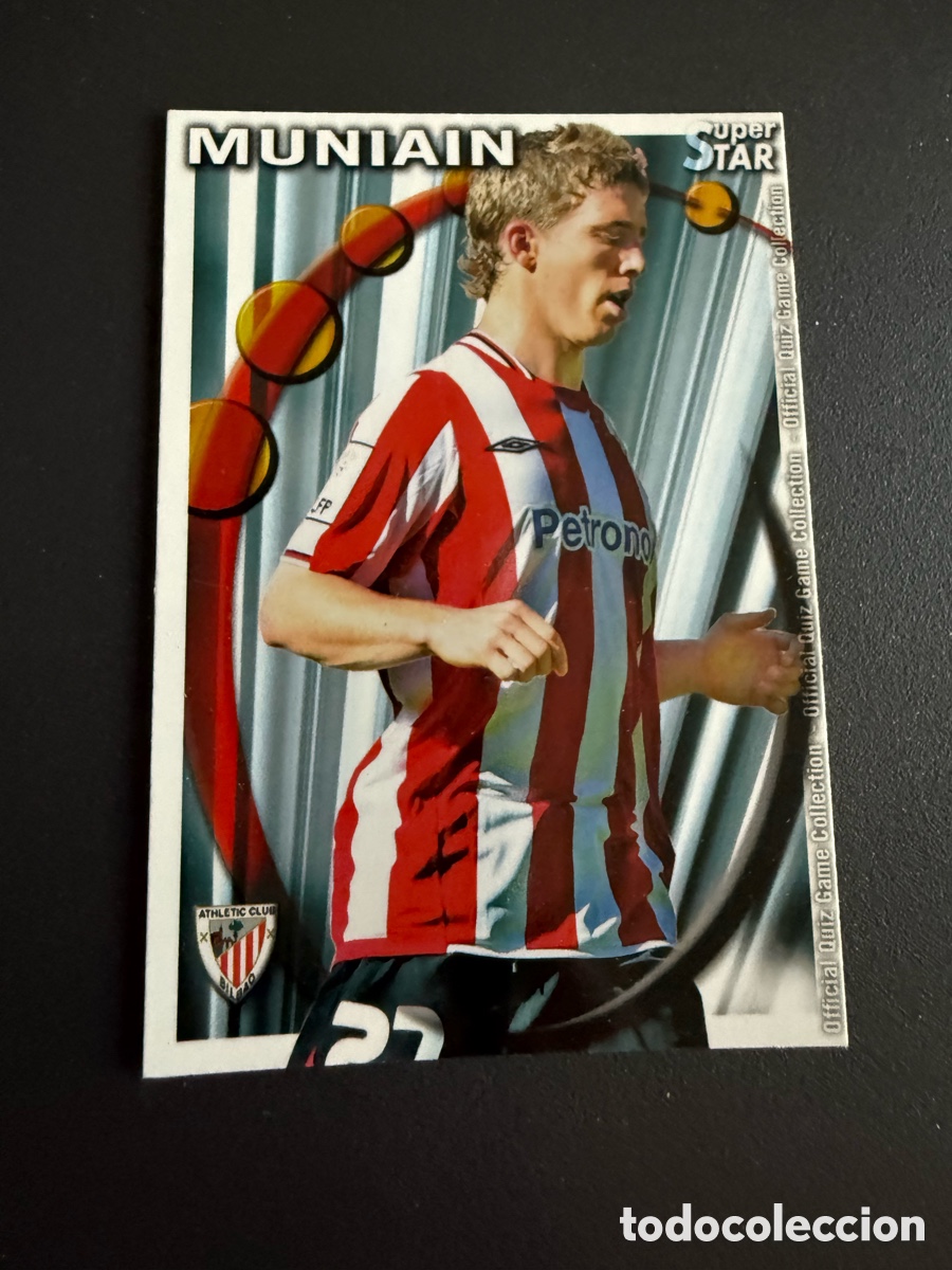 Cromos de f&uacute;tbol: MUNDICROMO 2011. 214 STAR. MUNIAIN ( Athletic). MATE