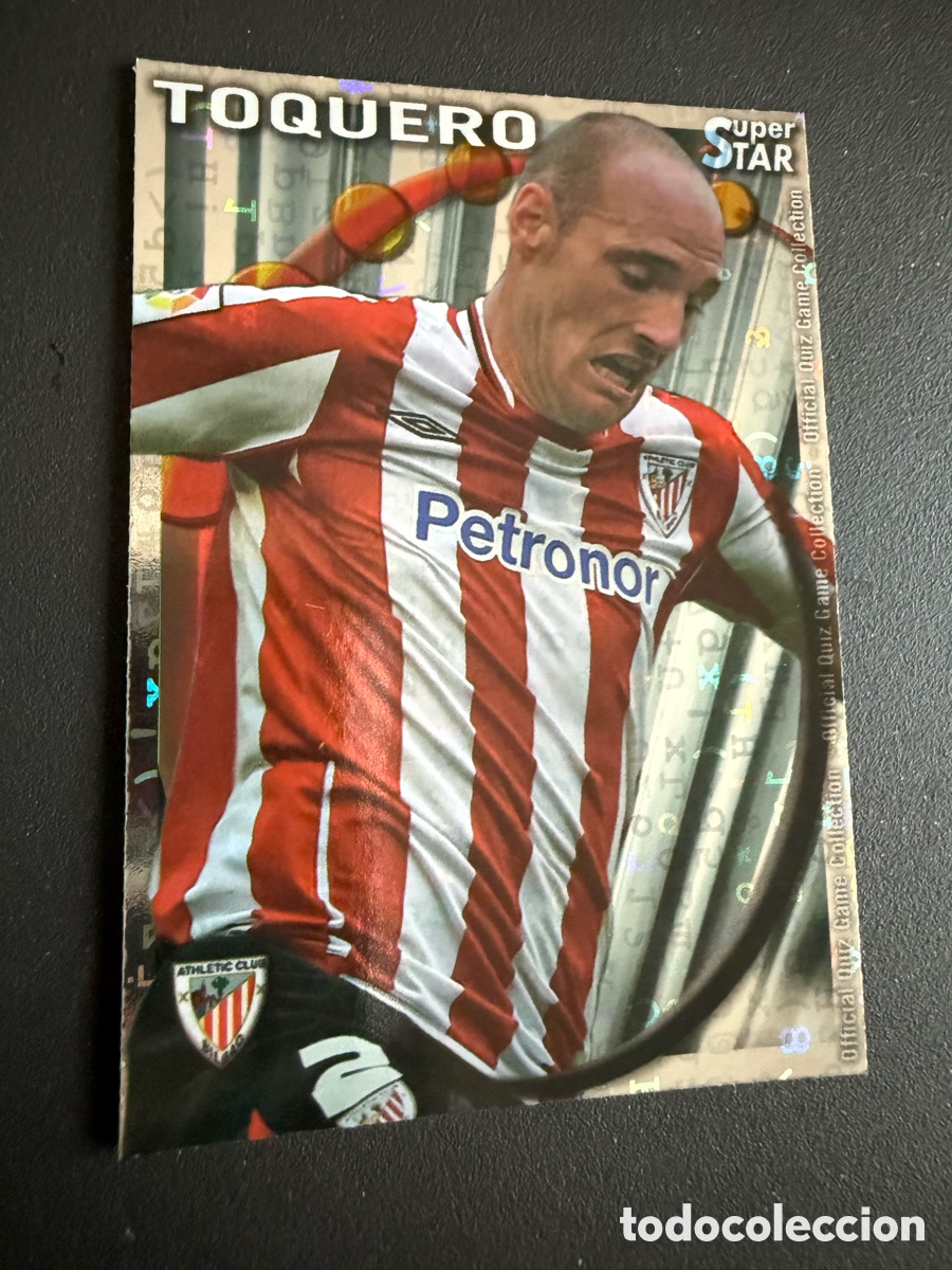 Figurine di Calcio: MUNDICROMO 2011. 215. STAR. TOQUERO ( Athletic). LETRAS