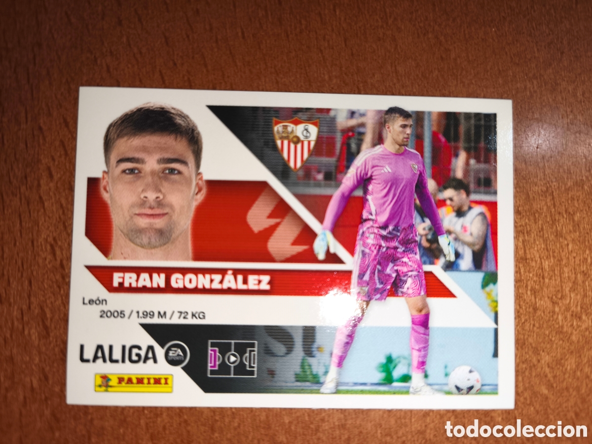 Figurine di Calcio: Fran Gonz&aacute;lez n&deg;4 liga este 26/27 Sevilla