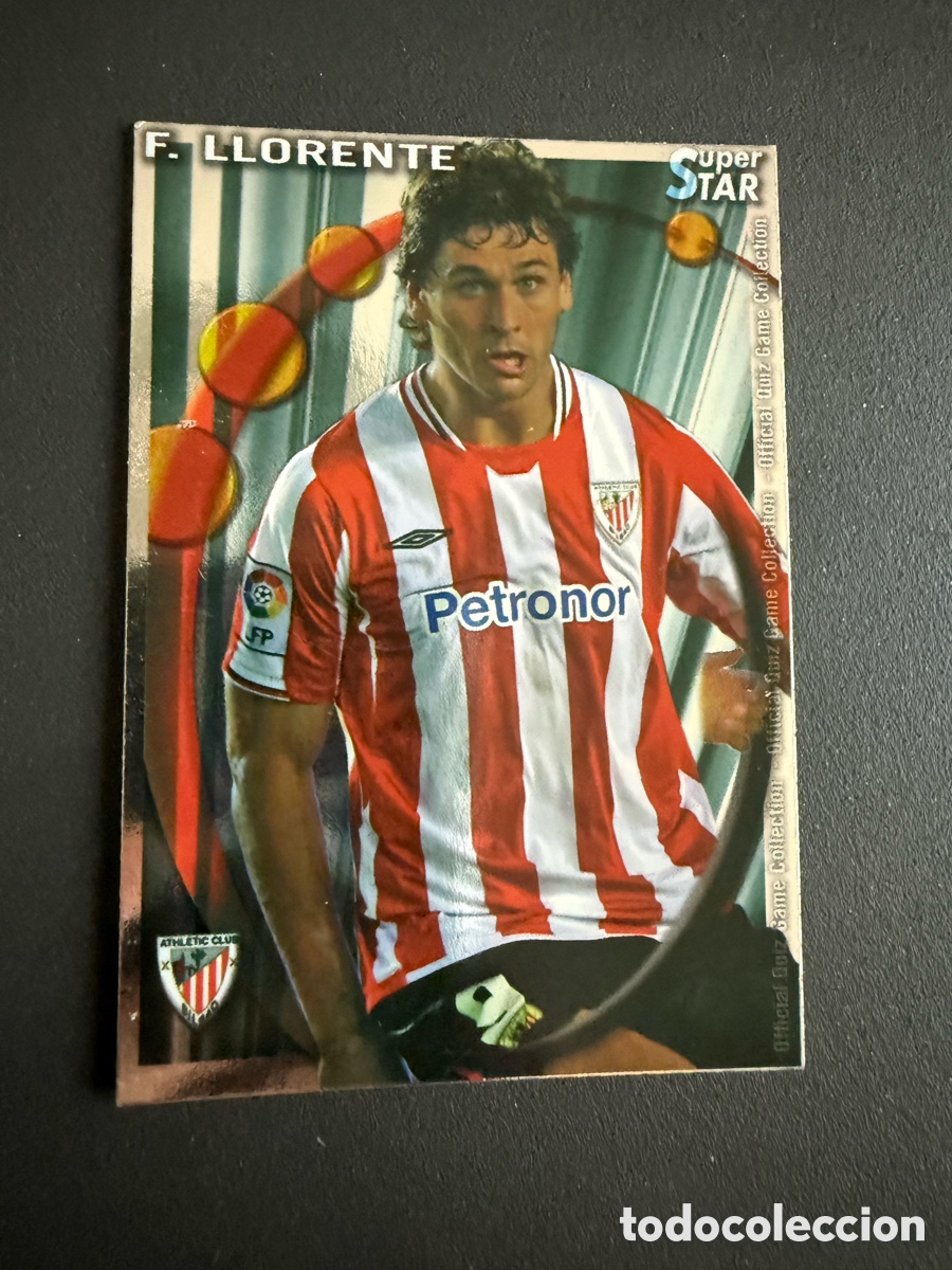 Figurine di Calcio: MUNDICROMO 2011. 216 STAR. LLORENTE ( Athletic). BRILLO LISO