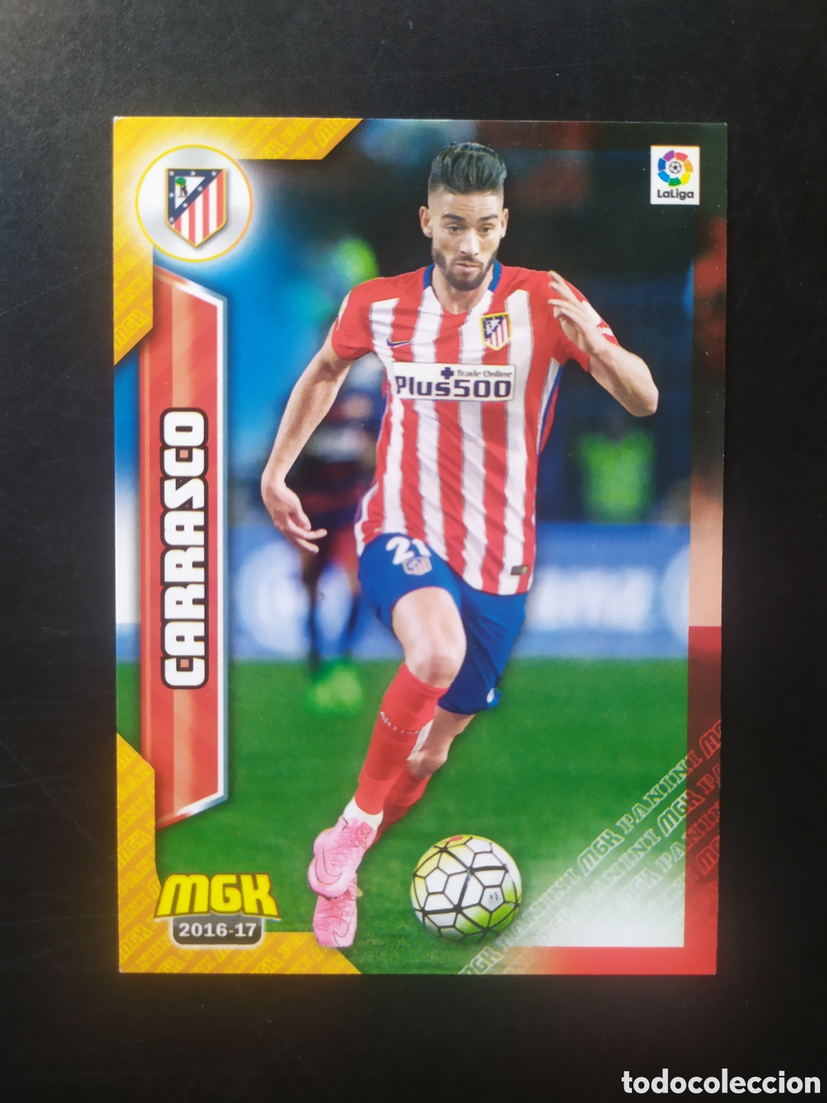 Cromos de f&uacute;tbol: Megacracks 2016 2017 16 17 panini Carrasco n&deg; 71 Atl&eacute;tico Madrid