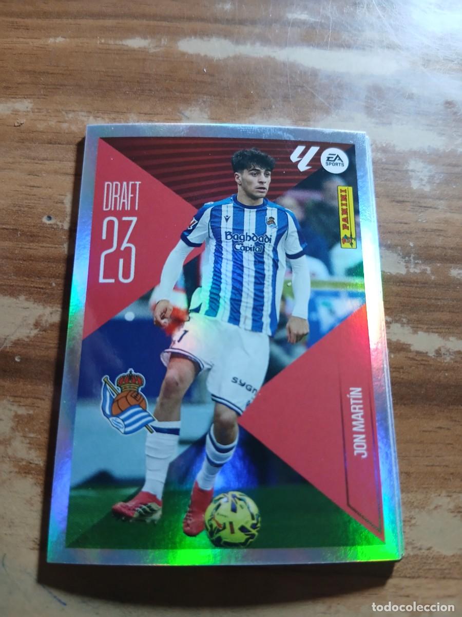 Cromos de f&uacute;tbol: CROMO LIGA ESTE TEMPORADA 26/27: DRAFT 23 JON MARTIN, N&deg; 13