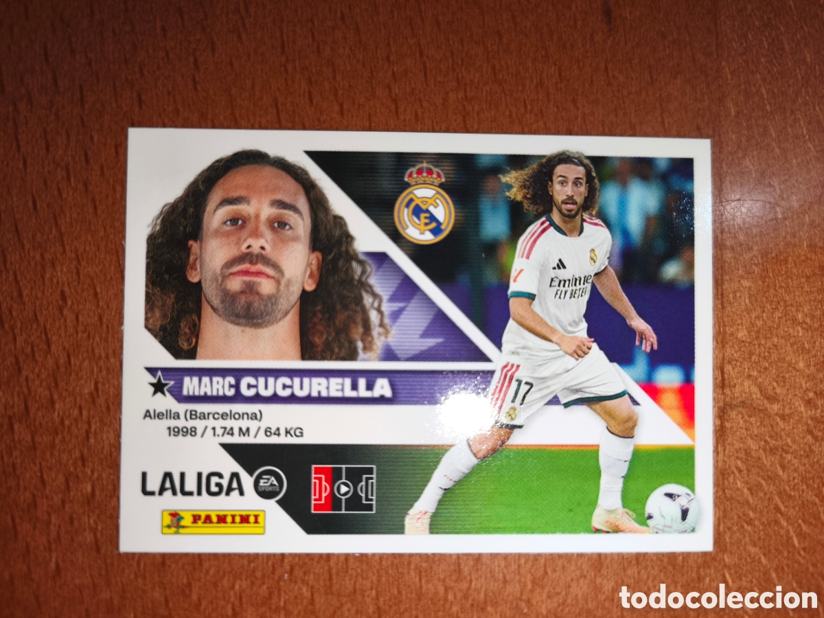 Cromos de f&uacute;tbol: Cucurella fichaje n&deg;29 liga este 26/27 Real Madrid