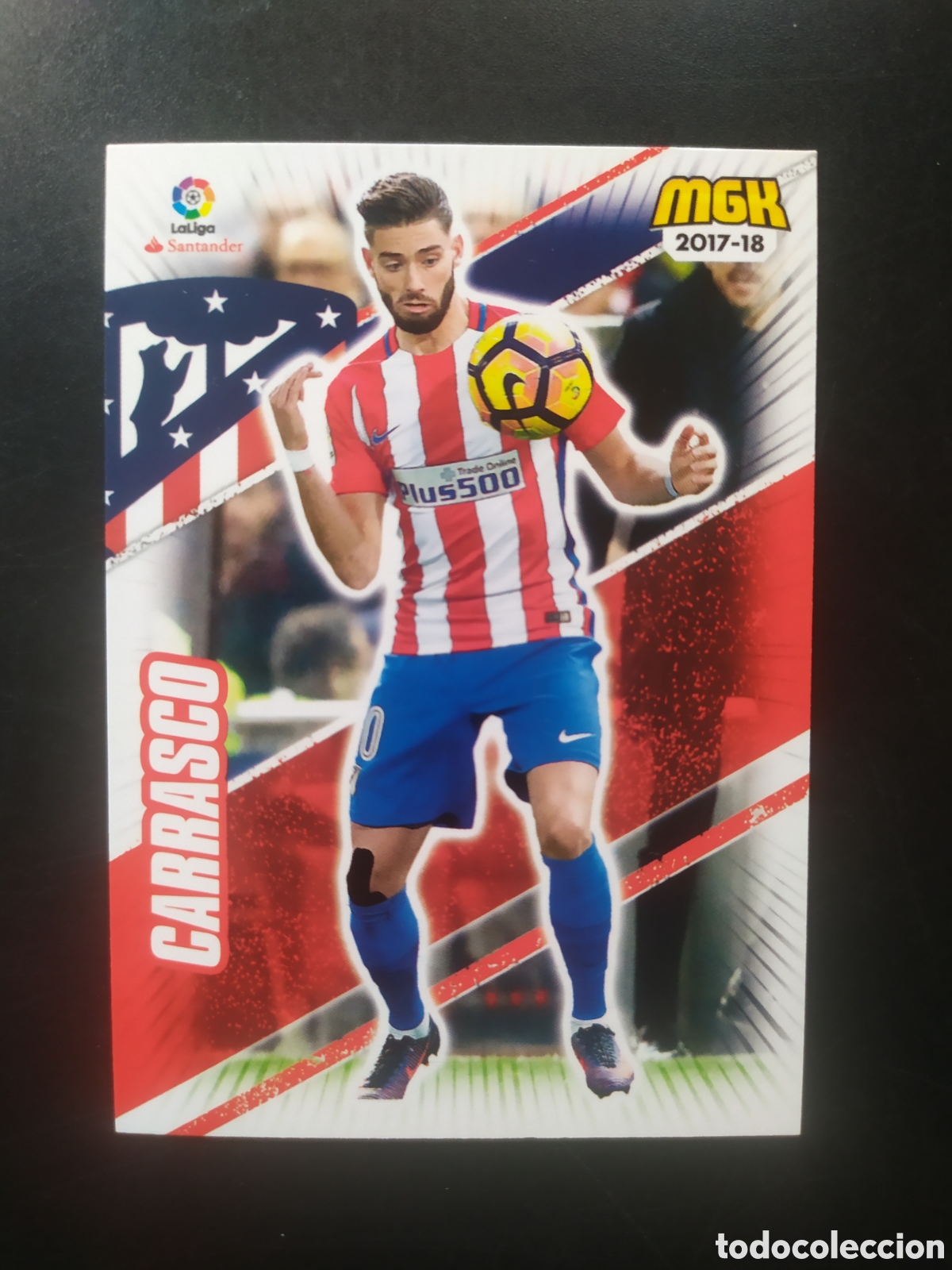 Cromos de f&uacute;tbol: Megacracks 2017 2018 17 18 panini Carrasco n&deg; 67 Atl&eacute;tico Madrid