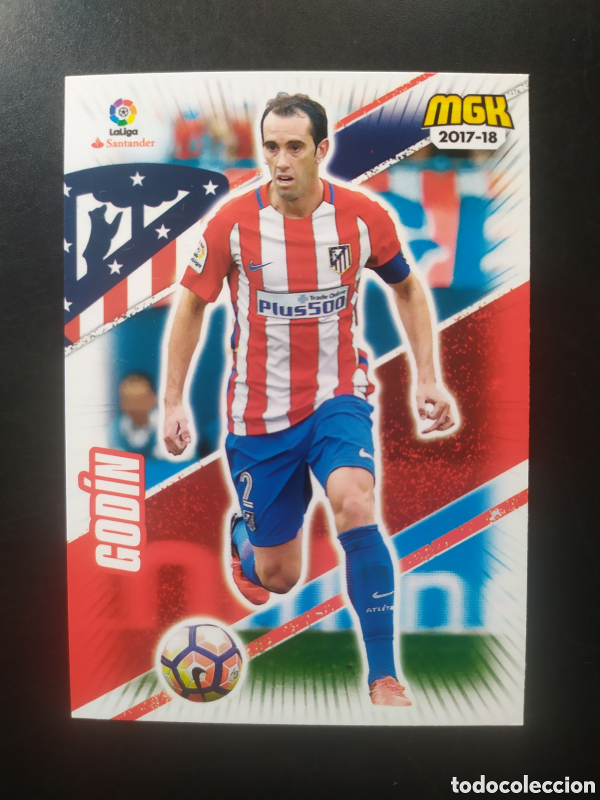 Cromos de f&uacute;tbol: Megacracks 2017 2018 17 18 panini Godin n&deg; 61 Atl&eacute;tico Madrid