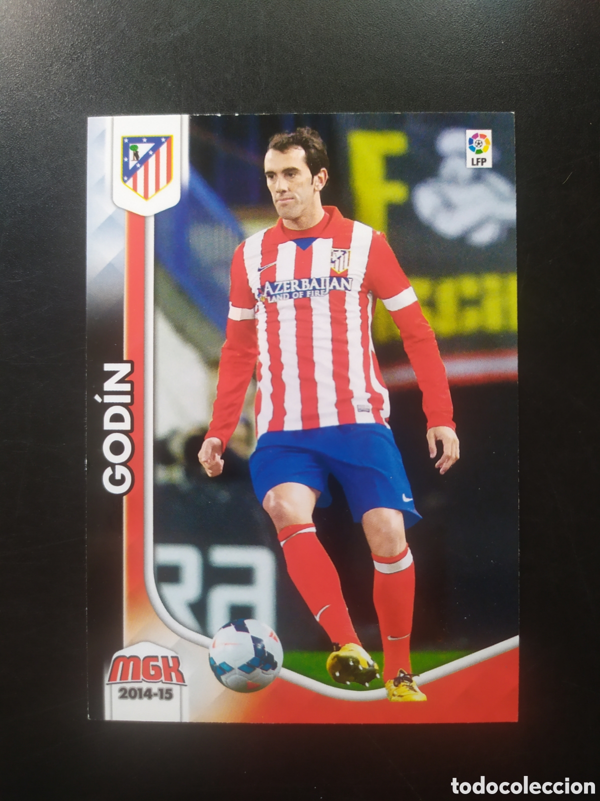 Cromos de f&uacute;tbol: Megacracks 2014 2015 14 15 panini Godin n&ordm; 41 Atl&eacute;tico Madrid