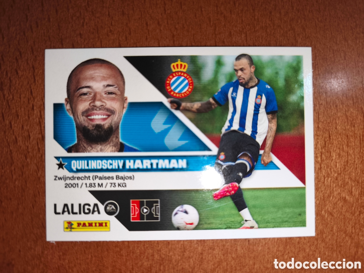 Cromos de f&uacute;tbol: Hartman n&deg;10 liga este 26/27 Espanyol