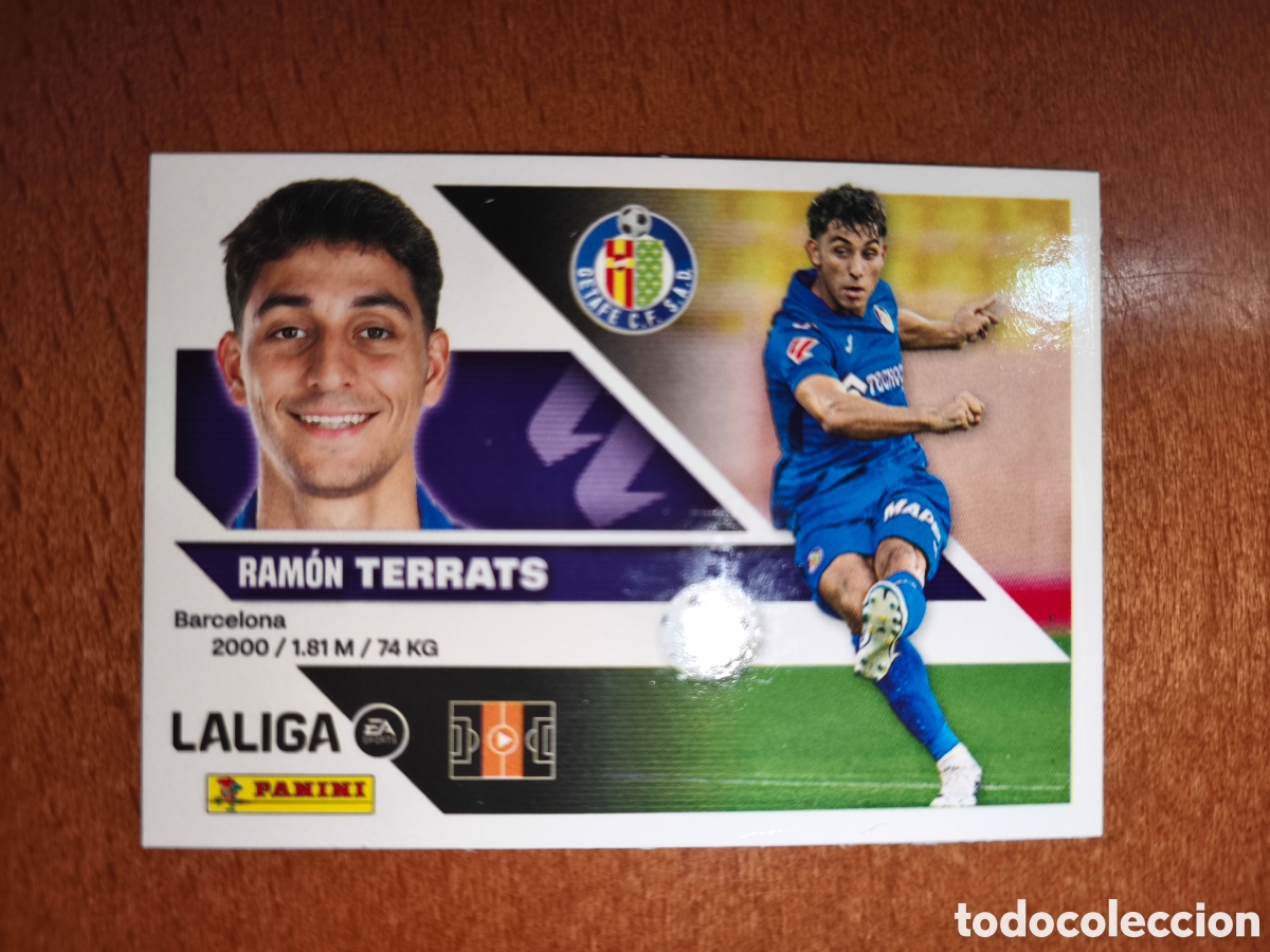Cromos de f&uacute;tbol: Terrats n&deg;14 liga este 26/27 Getafe