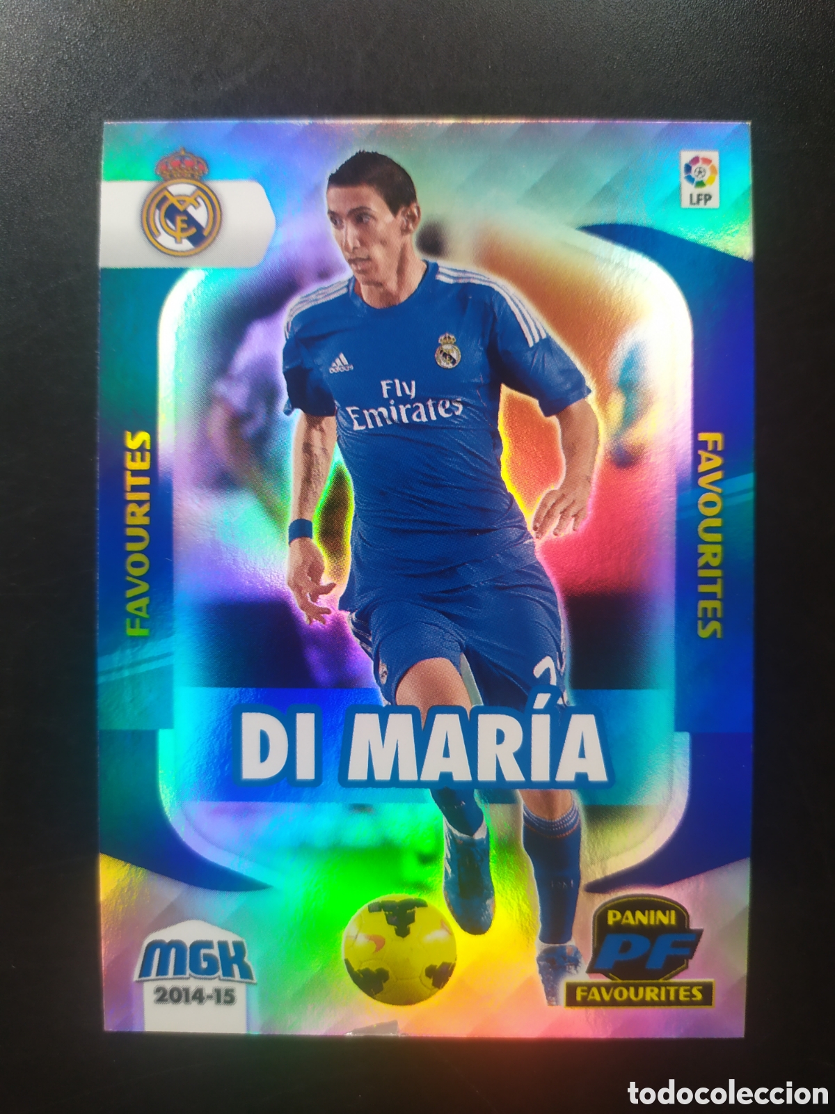 Cromos de f&uacute;tbol: Megacracks 2014 2015 14 15 panini Di Maria favourites n&deg; 387 Real Madrid