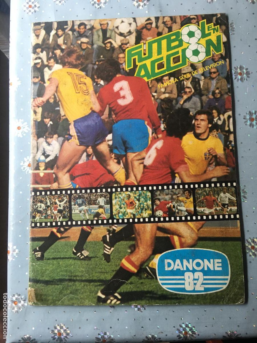 Cromos de f&uacute;tbol: FUTBOL EN ACCION DANONE 82