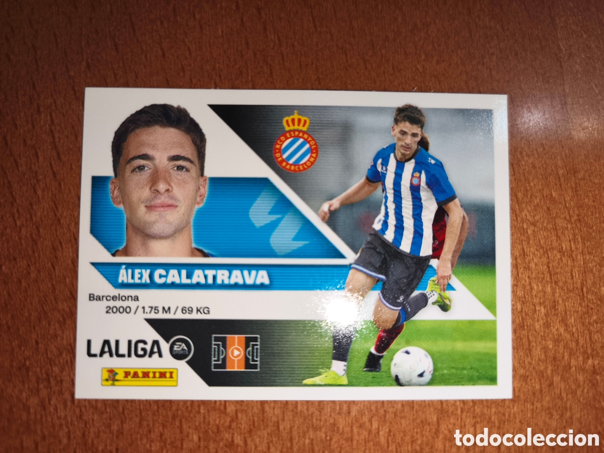 Cromos de f&uacute;tbol: Calatrava n&deg;2 fichaje n&deg;2 liga este 26/27 Espanyol