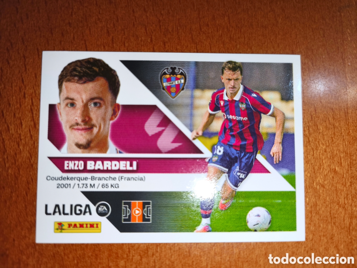 Fu&szlig;ball-Sticker: Bardeli fichaje n&deg;7 liga este 26/27 Levante