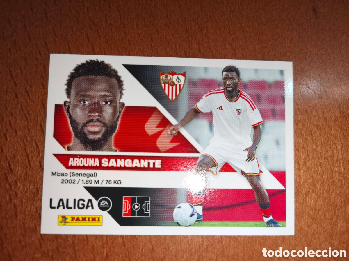 Football Stickers: Sangante fichaje n&deg;17 liga este 26/27 Sevilla