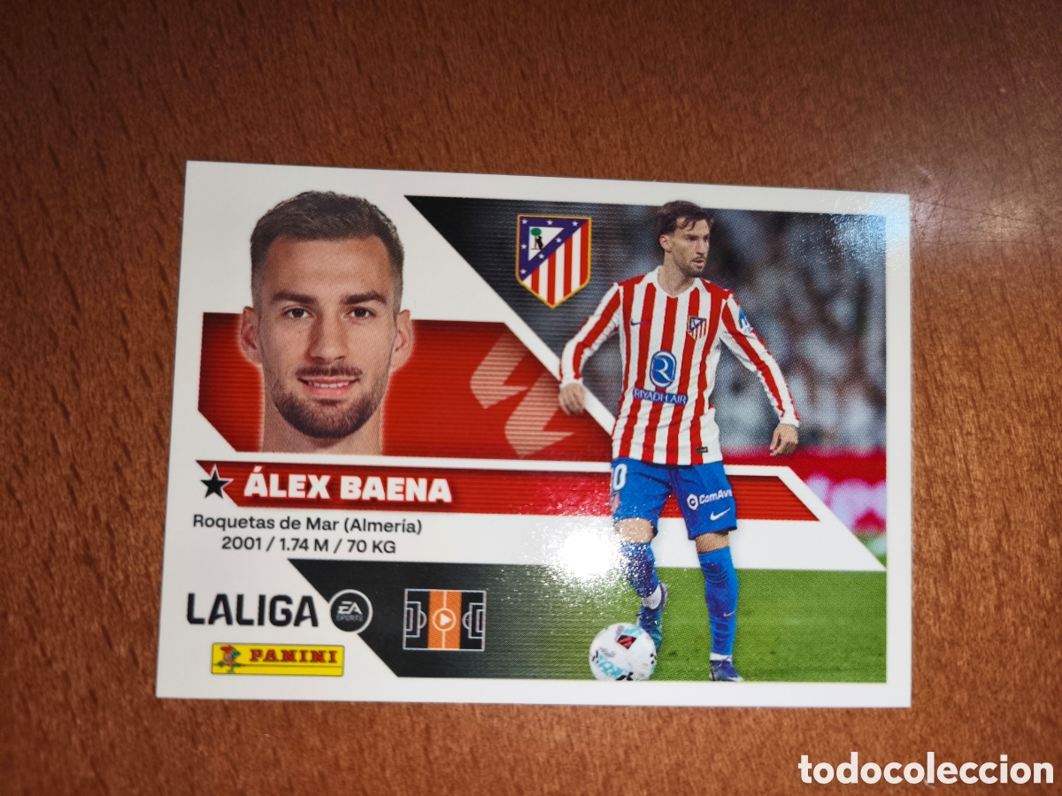 Cromos de Futebol: &Aacute;lex Baena n&deg;15 liga este 26/27 Atl&eacute;tico De Madrid