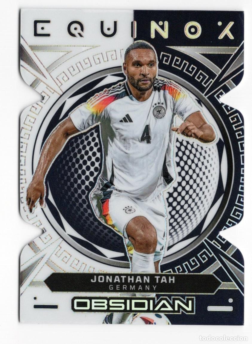 Cromos de f&uacute;tbol: Jonathan Tah Panini Obsidian Equinox Germany 2023 202424 Numerada 35 /120