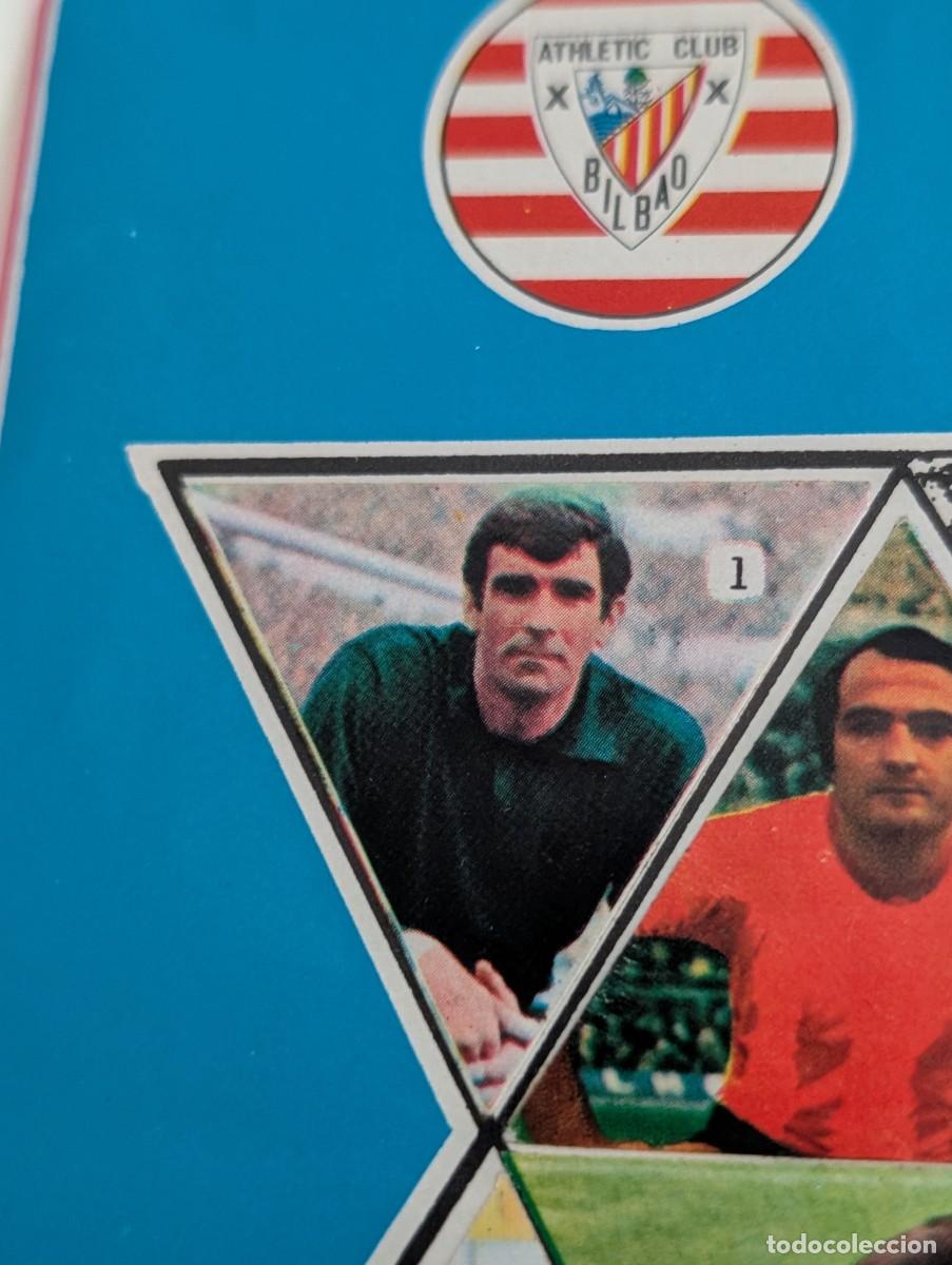 Cromos de f&uacute;tbol: CROMO IRIBAR N&ordm; 1 VERSION DIFICIL DE DIA POSTER CENTRAL ALBUM ESTE 1972 1973 72 73 MUY BUENA CONS