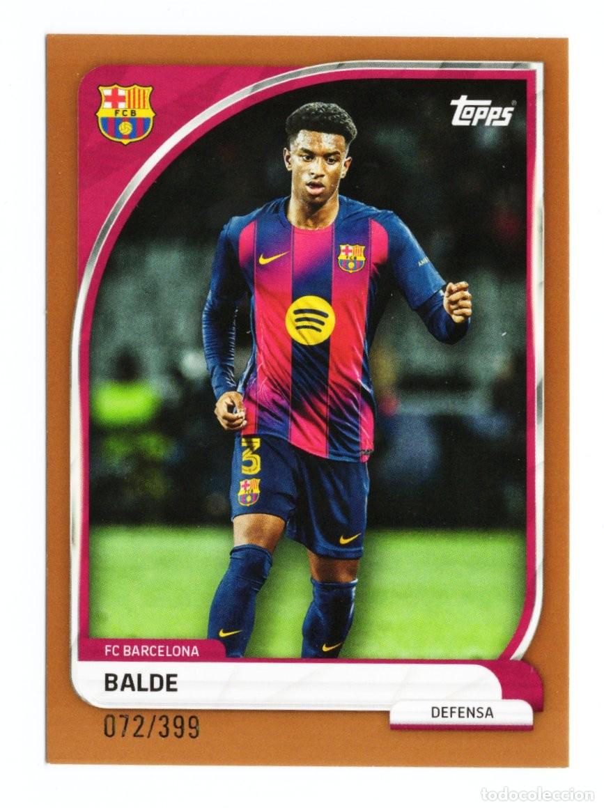 Cromos de Futebol: Balde Topps FC Barcelona Team Set Numerada 72 /399