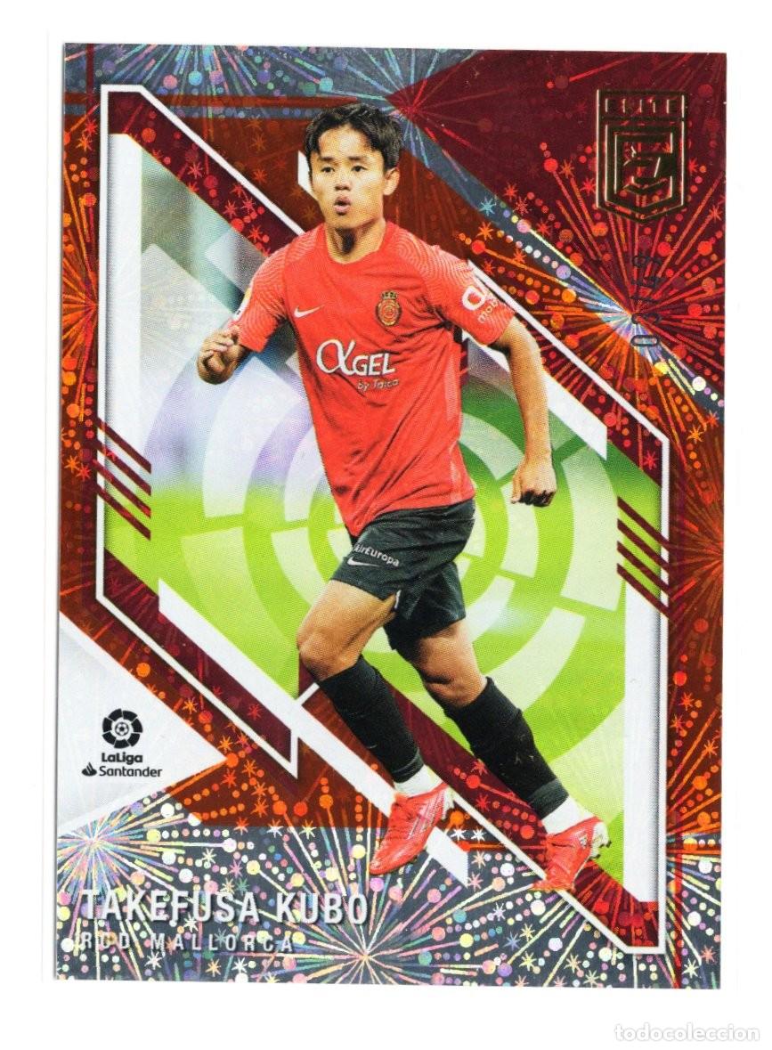 Cromos de f&uacute;tbol: Takefusa Kubo Donruss Elite Paralela La Liga Santander 2020 2021 Numerada 3 /49