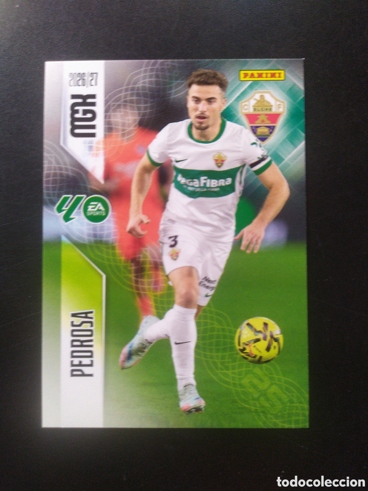 Cromos de f&uacute;tbol: Megacracks 2026 2027 26 27 panini Pedrosa n&deg; 152 Elche