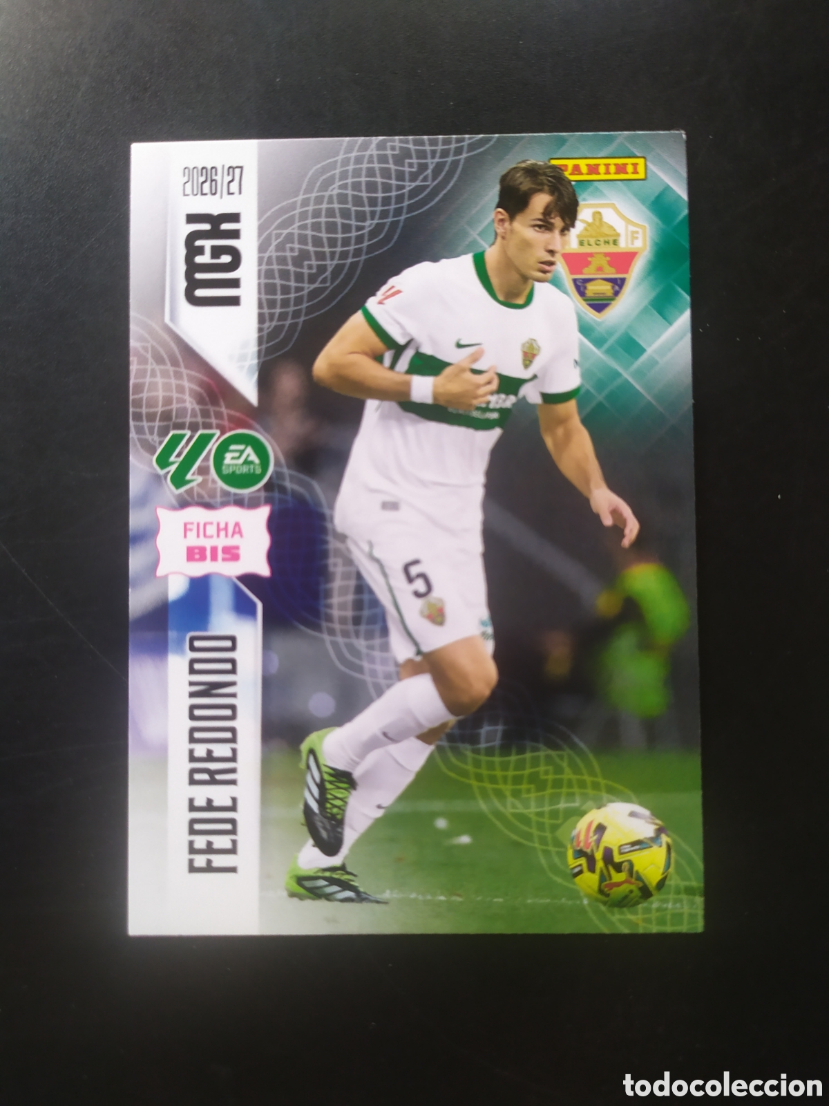 Fu&szlig;ball-Sticker: Megacracks 2026 2027 26 27 panini Fede Redondo n&deg; 152 bis Elche