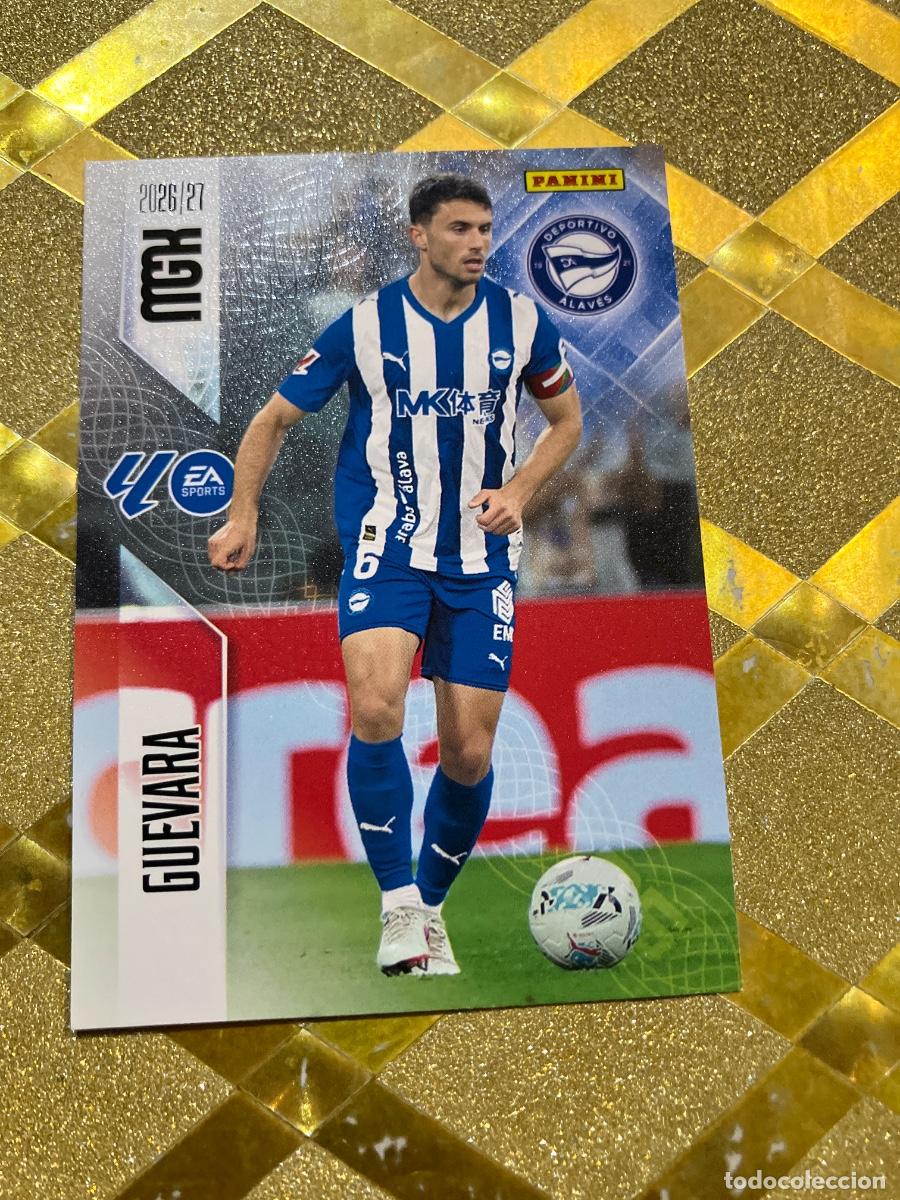 Cartes &agrave; collectionner de Football: CROMO DE FUTBOL NUMERO 29 GUEVARA ALAVES LIGA 2026 2027 MEGACRAKS MGK PANINI !