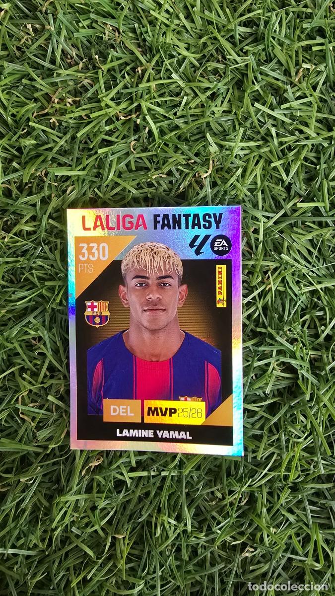 Cromos de f&uacute;tbol: LAMINE YAMAL FANTASY 5 BARCELONA LIGA ESTE 2026 2027 26 27 PANINI