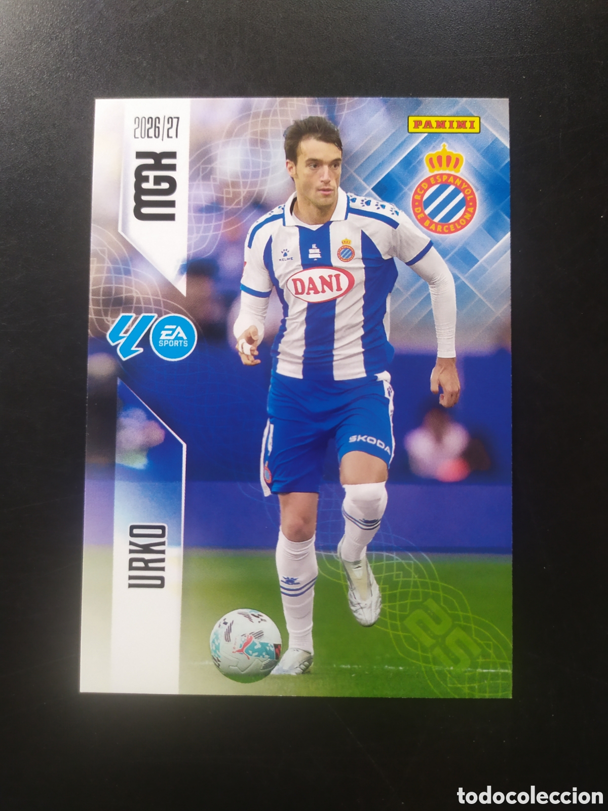 Cromos de f&uacute;tbol: Megacracks 2026 2027 26 27 panini Urko n&deg; 172 Espanyol