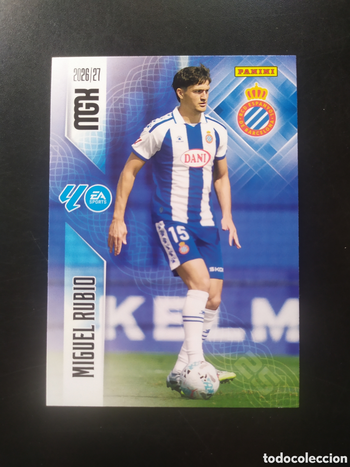 Cromos de f&uacute;tbol: Megacracks 2026 2027 26 27 panini Miguel Rubio n&deg; 170 Espanyol