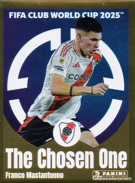 Cromos de f&uacute;tbol: FIFA WORLD CUP 25 - FRANCO MASTANTUONO N&ordm; 277 - THE CROWD HERO (NUEVO DE SOBRE)