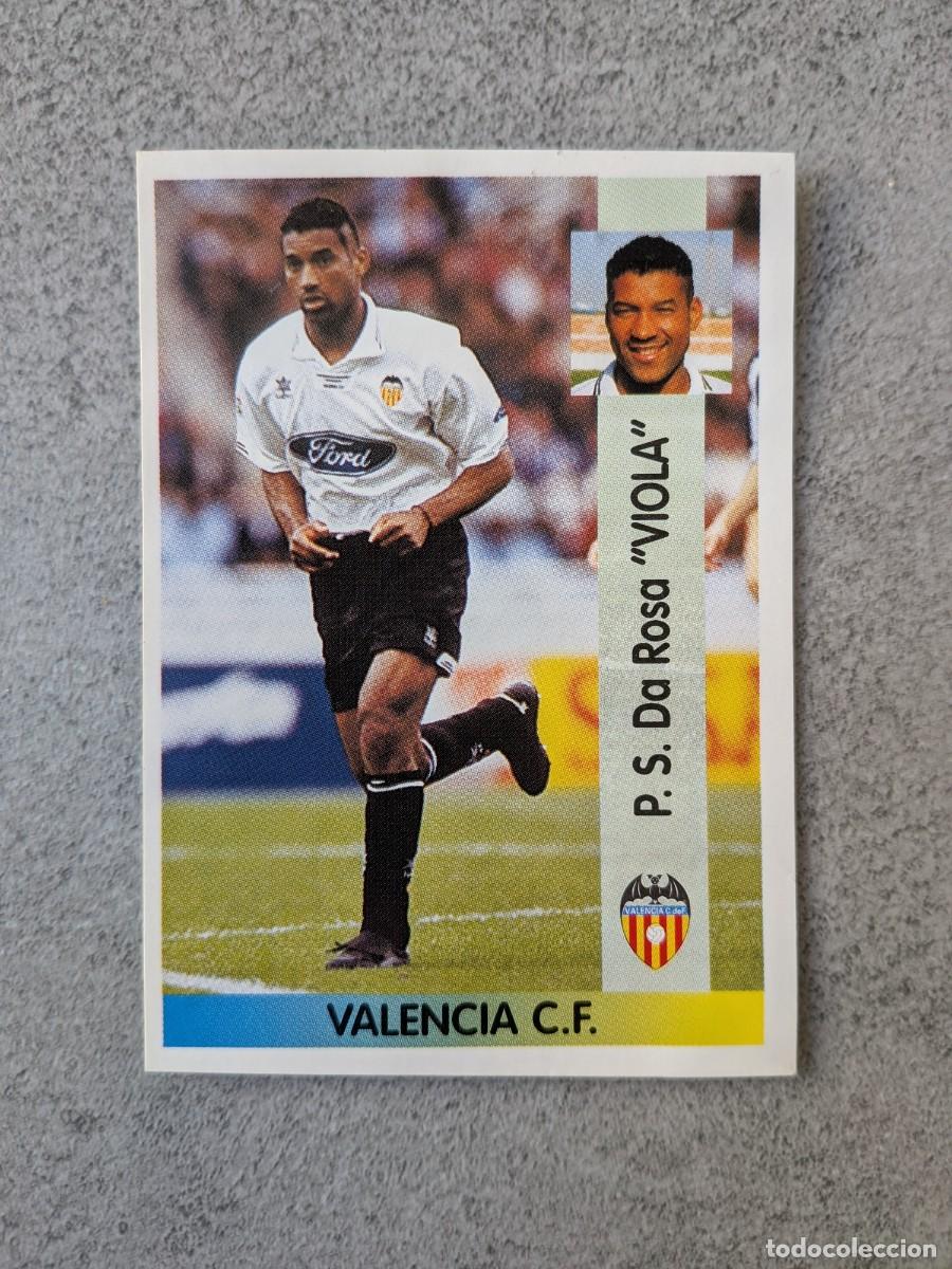 Cromos de f&uacute;tbol: Panini Liga 96/97 96 97 1996 1997 31 Viola Valencia CF baja nuevo nunca pegado