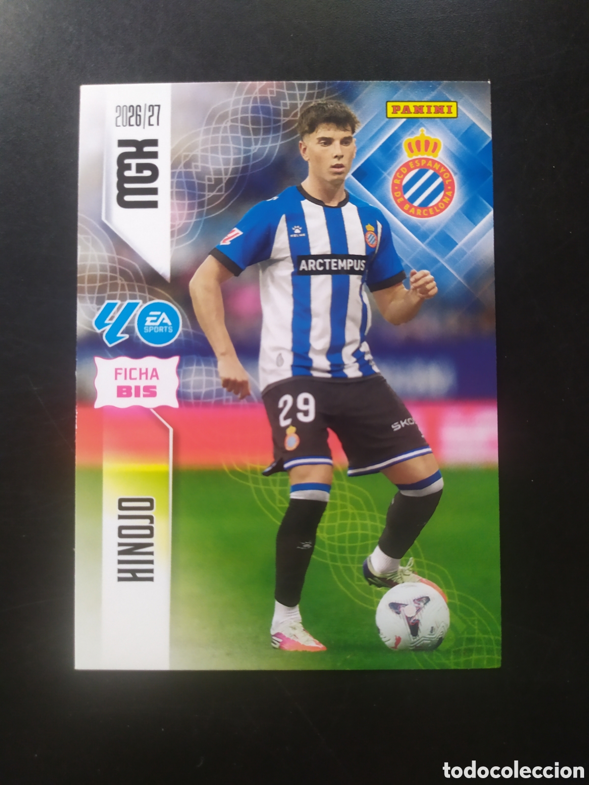 Cromos de f&uacute;tbol: Megacracks 2026 2027 26 27 panini Hinojo n&deg; 170 bis Espanyol