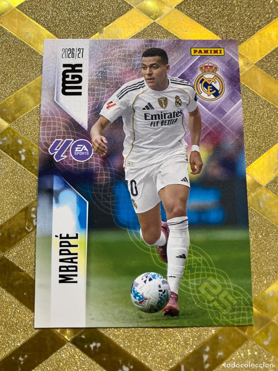 Fu&szlig;ball-Sticker: CROMO DE FUTBOL NUMERO 232 MBAPPE REAL MADRID LIGA 2026 2027 MEGACRAKS MGK PANINI !