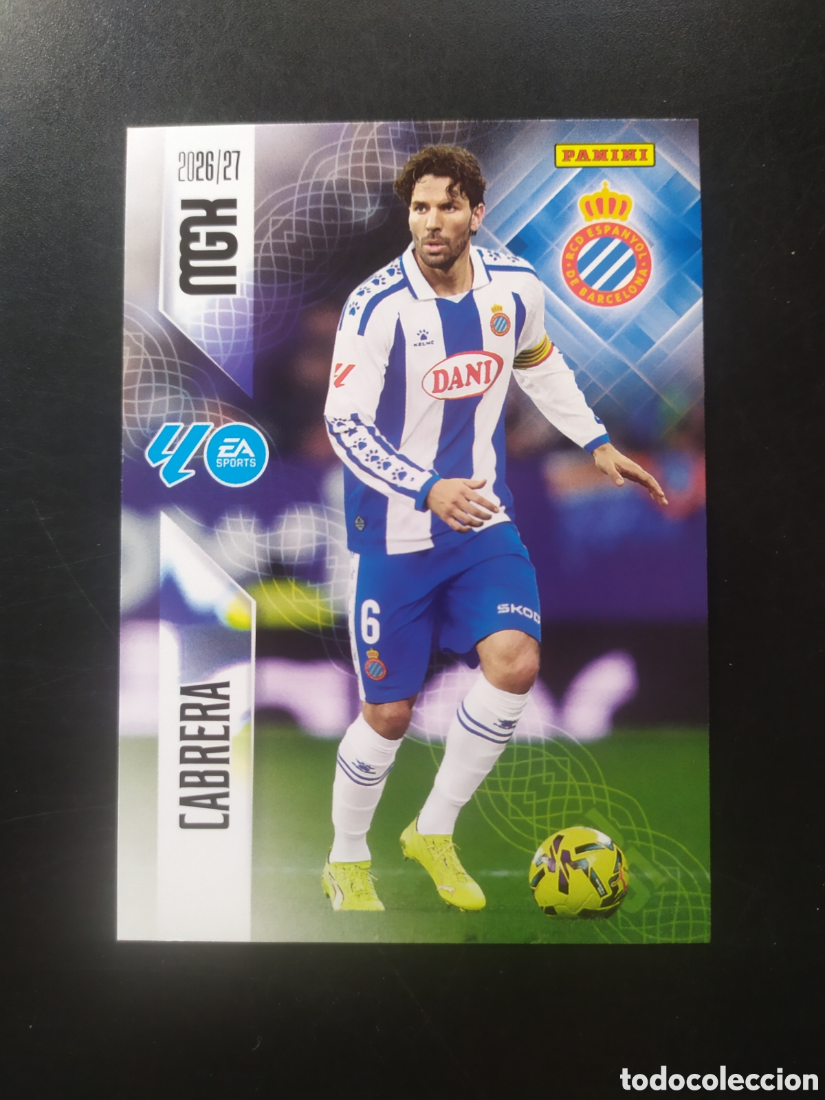 Cromos de f&uacute;tbol: Megacracks 2026 2027 26 27 panini Cabrera n&deg; 169 Espanyol