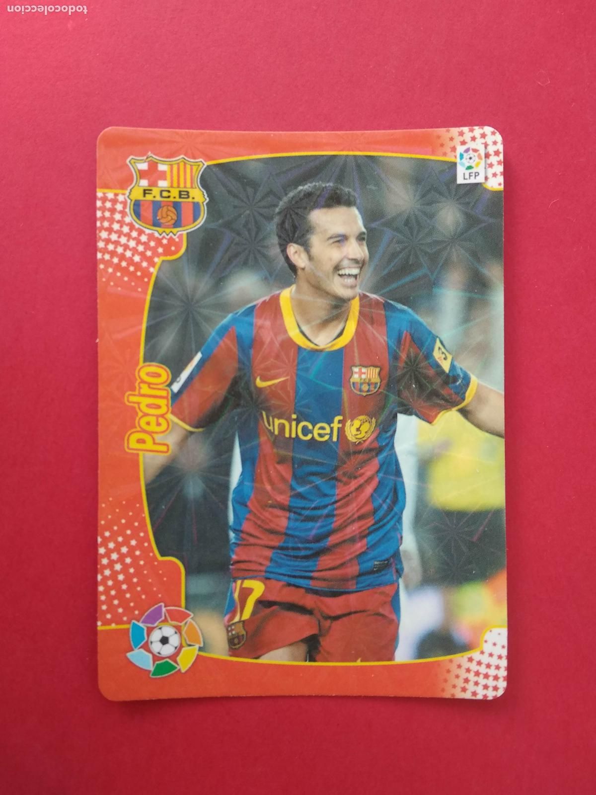 Cromos de f&uacute;tbol: CROMOS CIMA DE LA LIGA TOP OF THE LEAGUE 11 12 2011 2012 BARCELONA CROMO N&ordm; 332 PEDRO