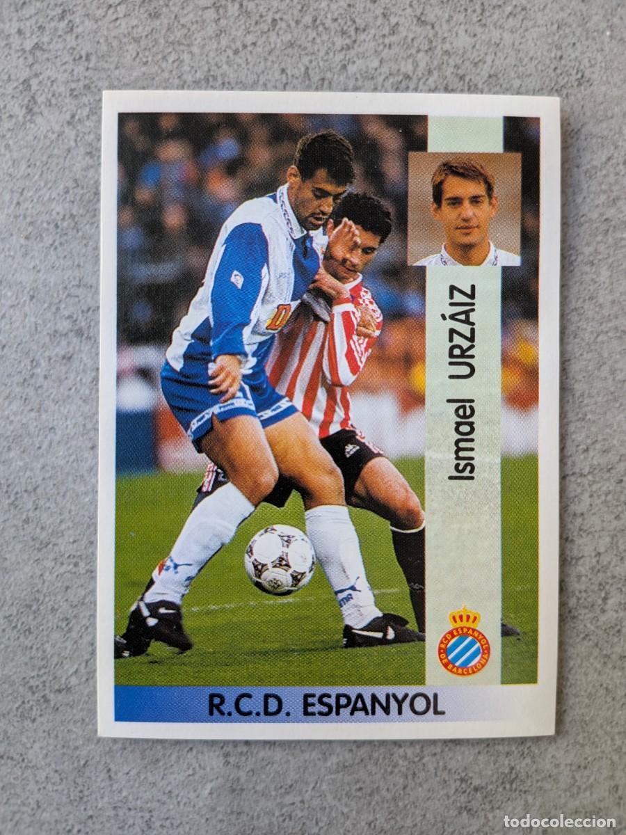 Cromos de f&uacute;tbol: Panini Liga 96/97 96 97 1996 1997 63 Ismael Urzaiz RCD Espanyol baja nuevo nunca pegado