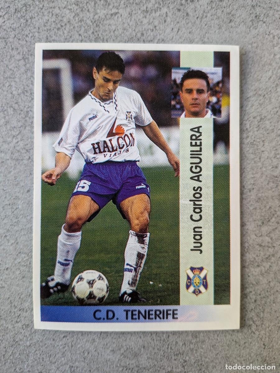 Cromos de f&uacute;tbol: Panini Liga 96/97 96 97 1996 1997 66 Juan Carlos Aguilera CD Tenerife baja nuevo nunca pegado