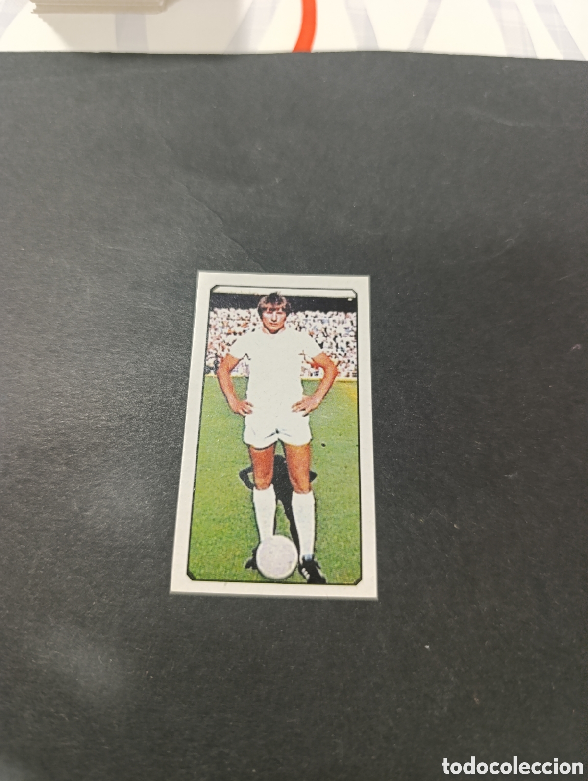 Cromos de f&uacute;tbol: Cromo Isidro Real Madrid Liga Este 77 78, ampliaci&oacute;n de la colecci&oacute;n.